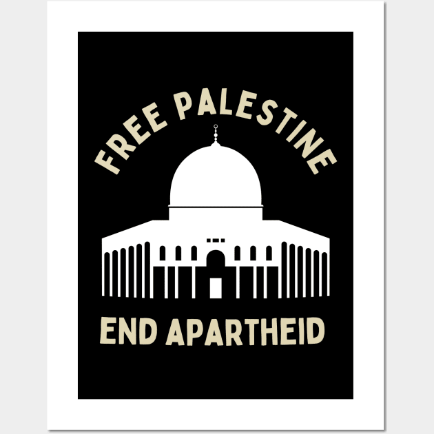 Free Palestine Gaza Under Attack Jerusalem Palestina Palestine Will Be Free Save Palestine Arab Save Gaza Zionist Zionism Wall Art by EpsilonEridani
